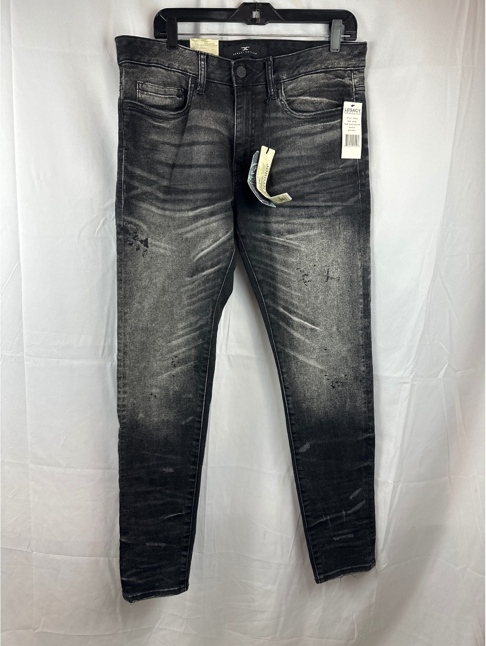Jordan Craig Legacy Edition Martin Black Shadow Jeans Size